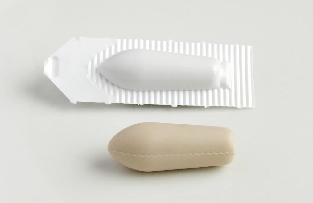 rektálny čapík na liečbu prostatitídy
